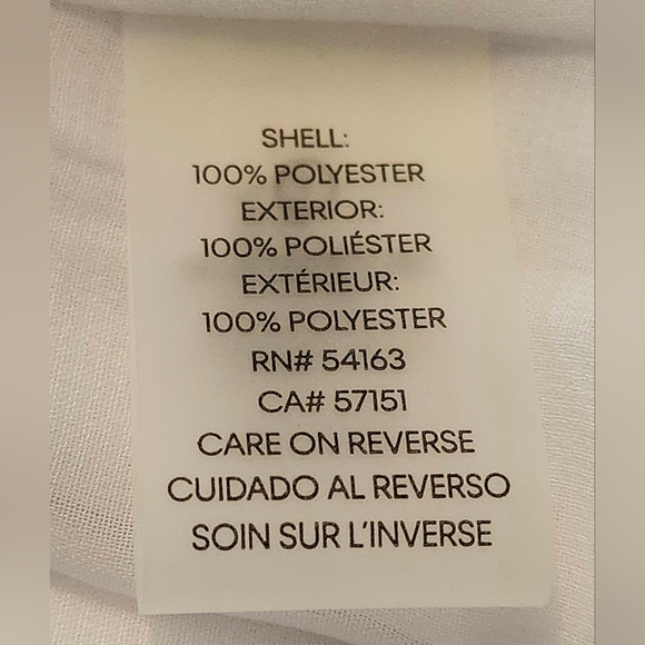 Calvin Klein White V-Neck Cami Tank Top NWT - Picture 8 of 8